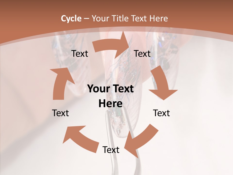 Woman Acrylic Beautiful PowerPoint Template