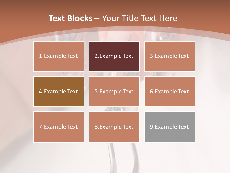 Woman Acrylic Beautiful PowerPoint Template