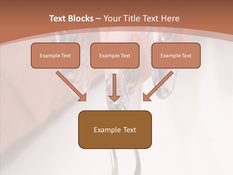 Woman Acrylic Beautiful PowerPoint Template