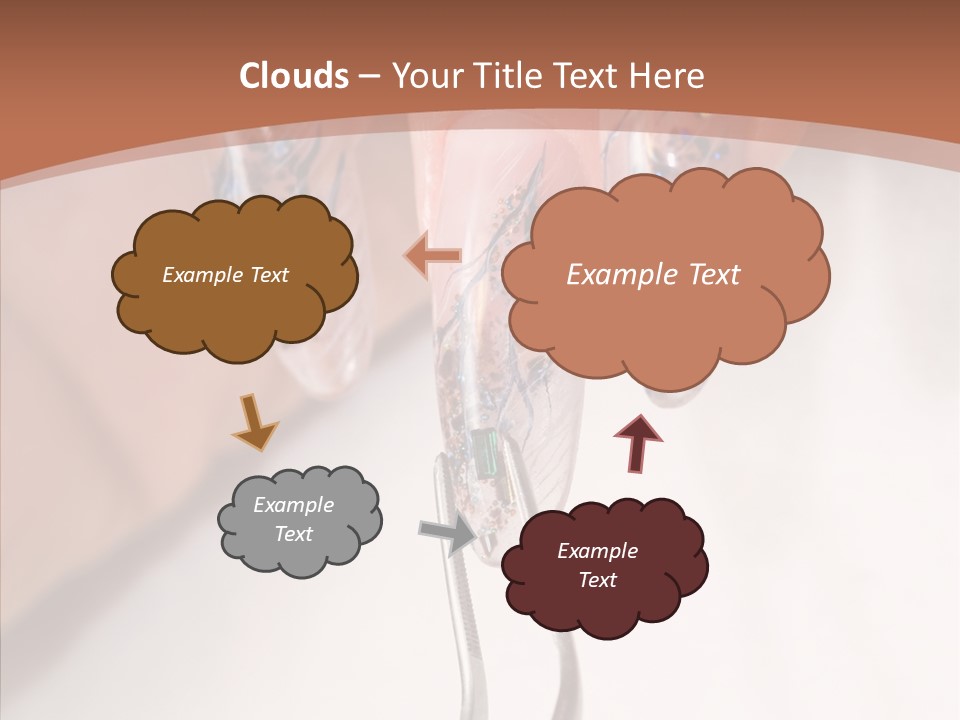 Woman Acrylic Beautiful PowerPoint Template