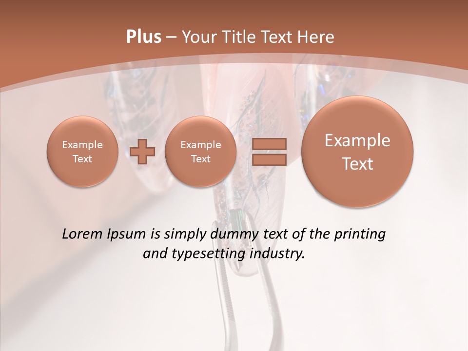 Woman Acrylic Beautiful PowerPoint Template