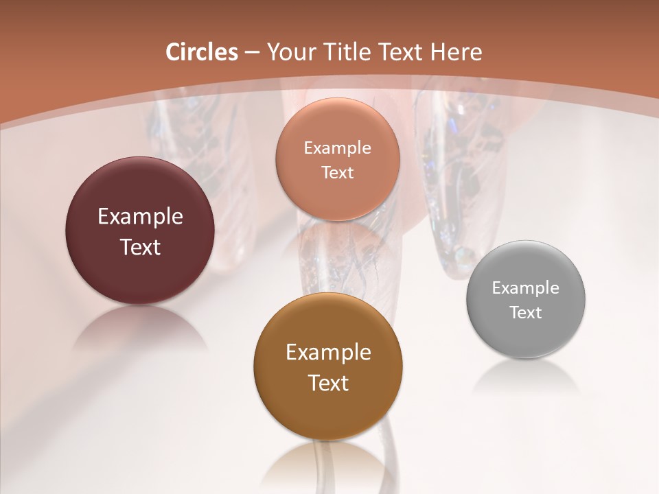 Woman Acrylic Beautiful PowerPoint Template