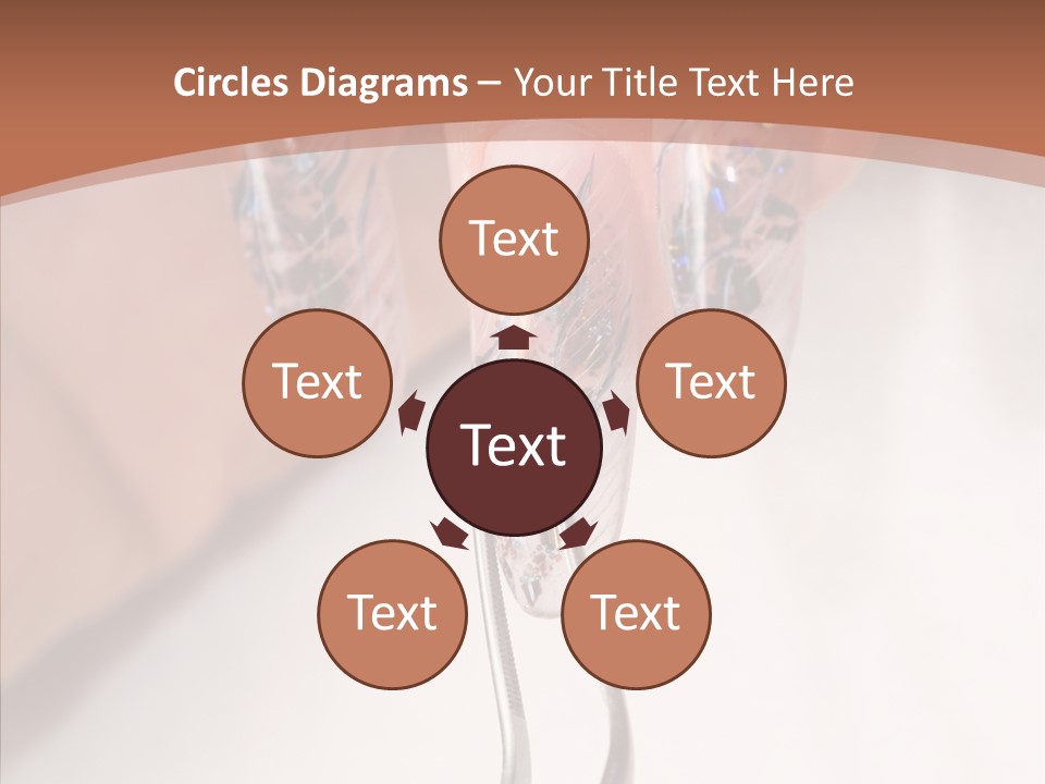 Woman Acrylic Beautiful PowerPoint Template