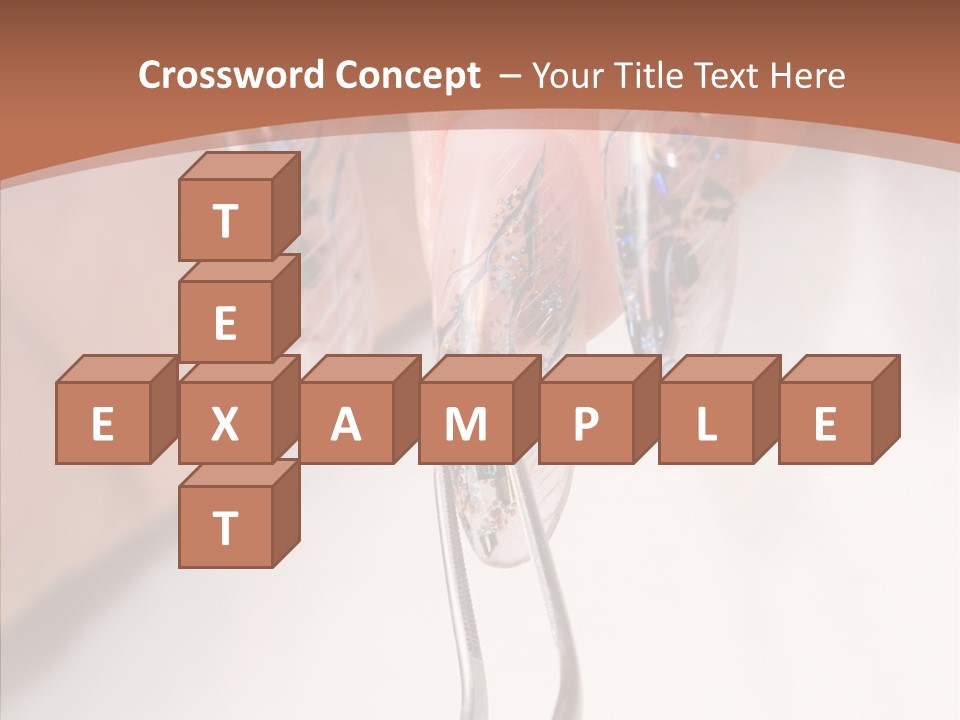 Woman Acrylic Beautiful PowerPoint Template