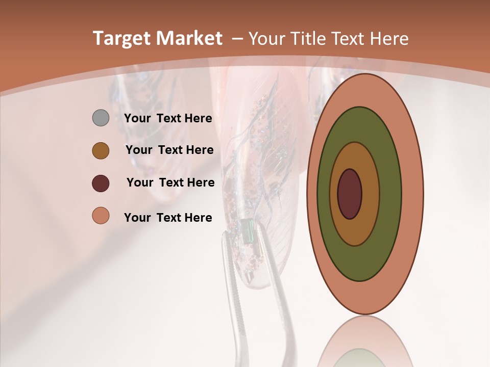 Woman Acrylic Beautiful PowerPoint Template