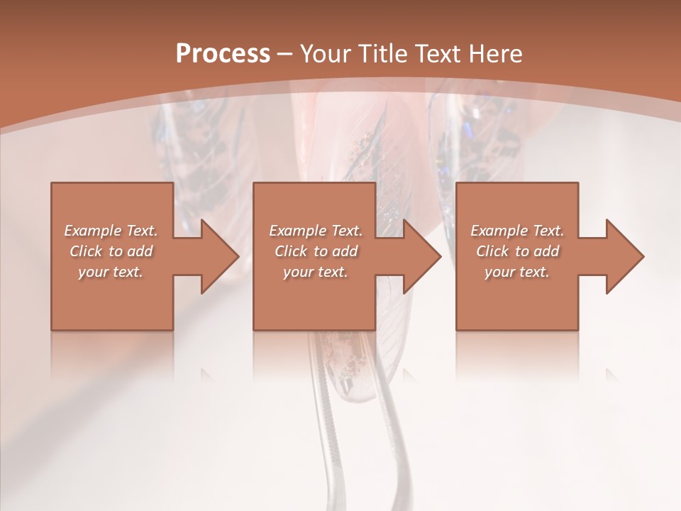 Woman Acrylic Beautiful PowerPoint Template