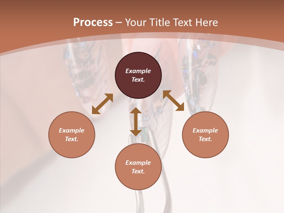 Woman Acrylic Beautiful PowerPoint Template