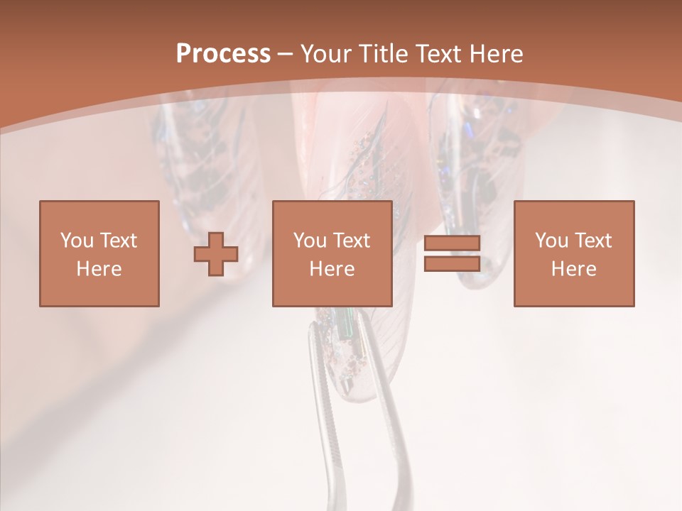 Woman Acrylic Beautiful PowerPoint Template