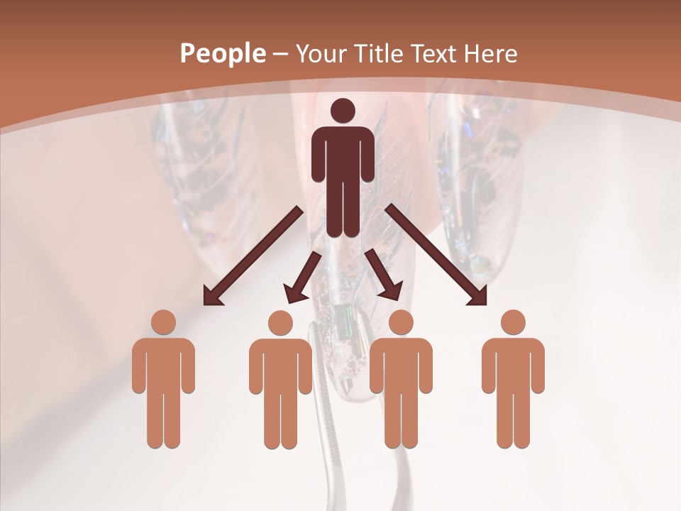 Woman Acrylic Beautiful PowerPoint Template