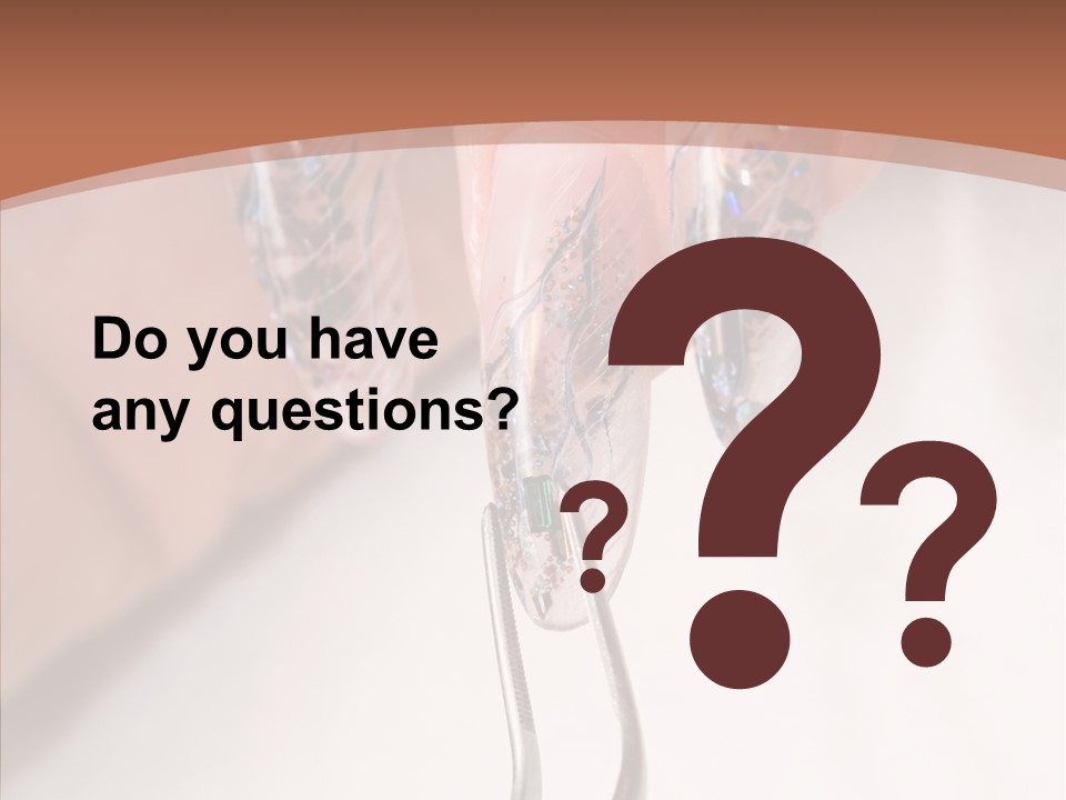 Woman Acrylic Beautiful PowerPoint Template