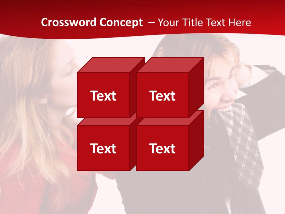 Rage Bite Conflict PowerPoint Template