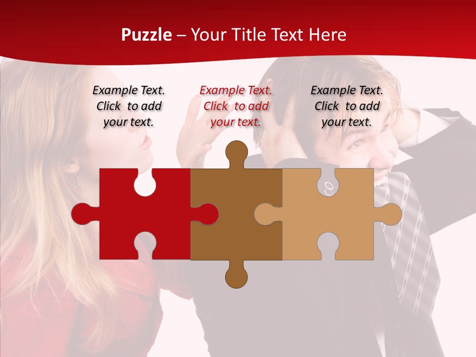 Rage Bite Conflict PowerPoint Template