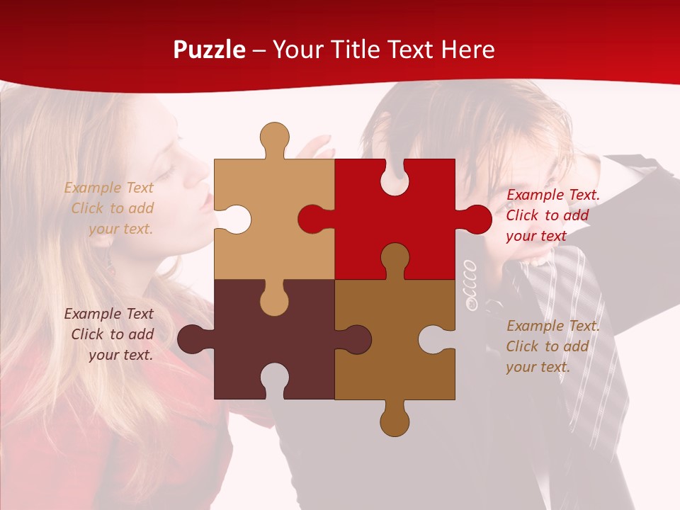 Rage Bite Conflict PowerPoint Template