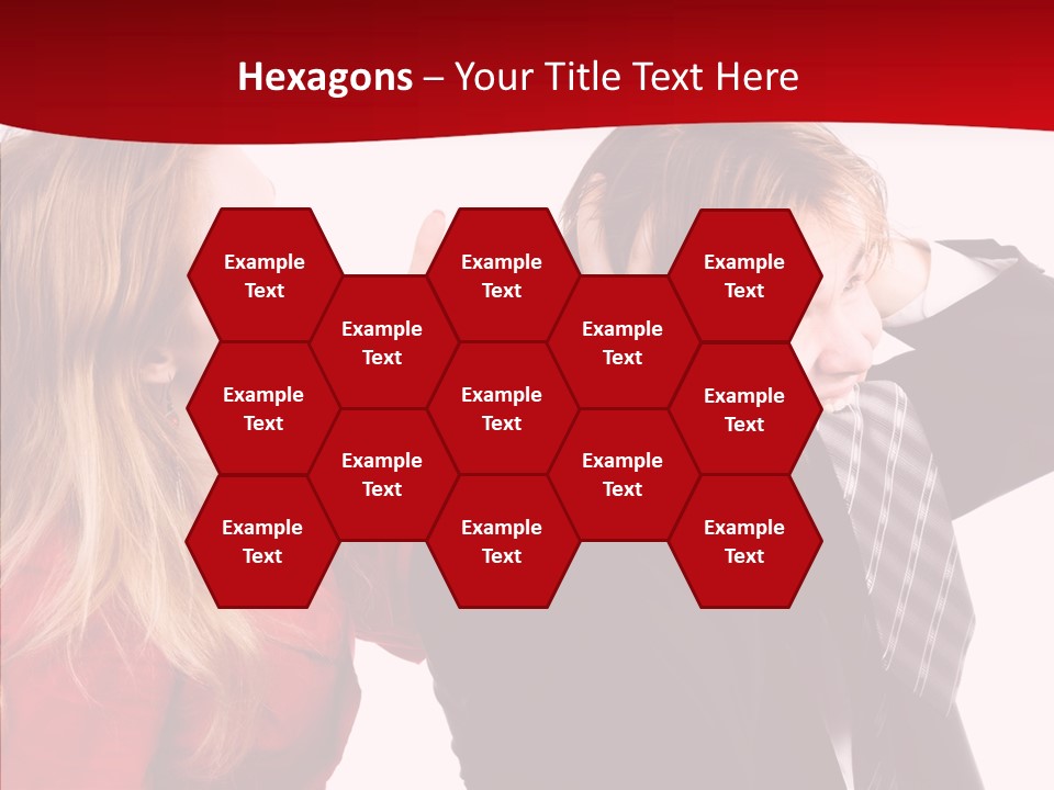 Rage Bite Conflict PowerPoint Template