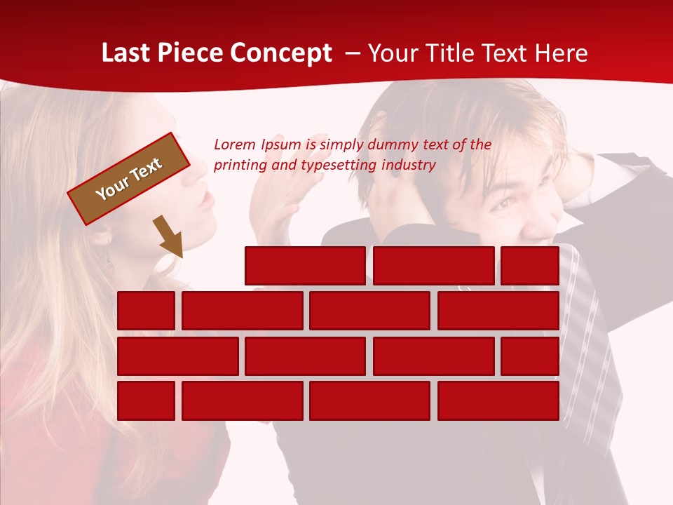 Rage Bite Conflict PowerPoint Template