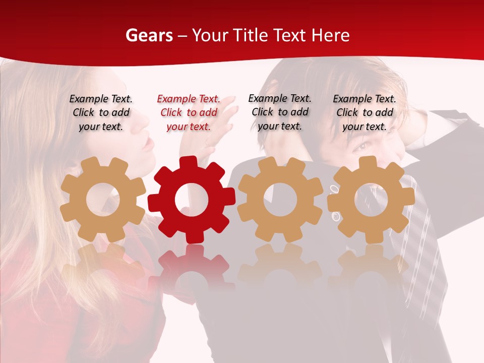 Rage Bite Conflict PowerPoint Template