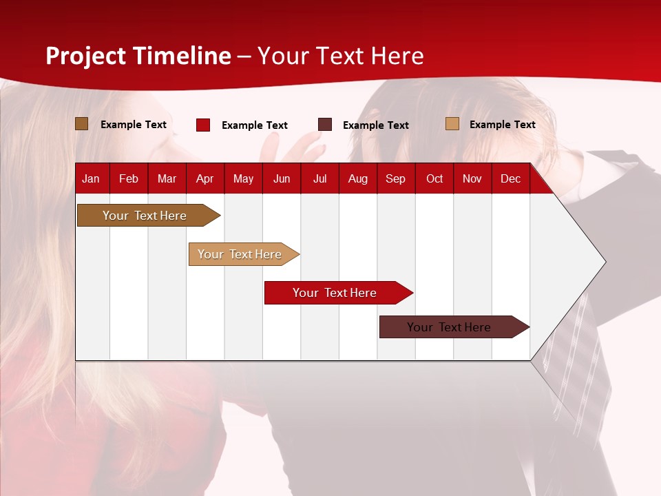 Rage Bite Conflict PowerPoint Template