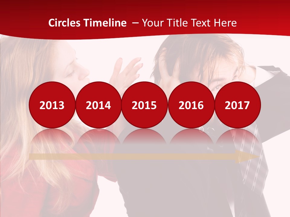 Rage Bite Conflict PowerPoint Template