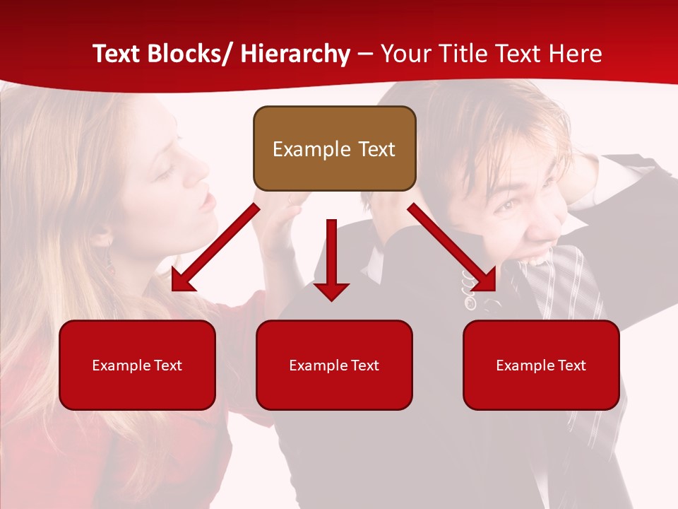Rage Bite Conflict PowerPoint Template