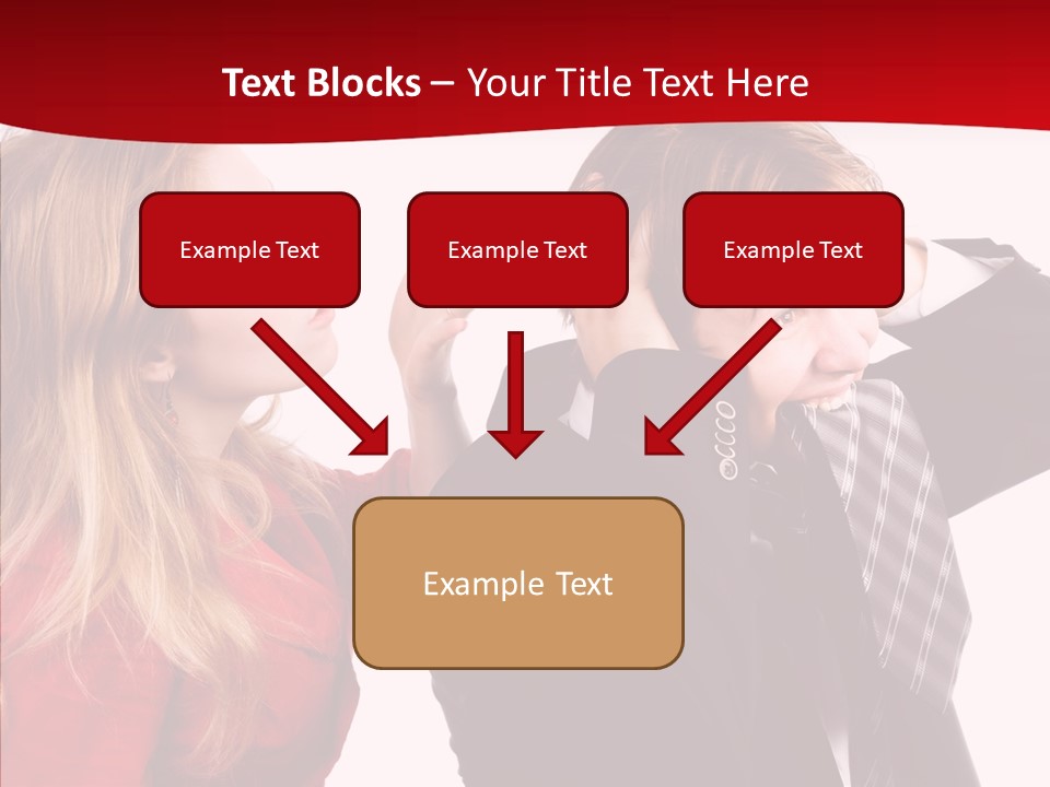 Rage Bite Conflict PowerPoint Template