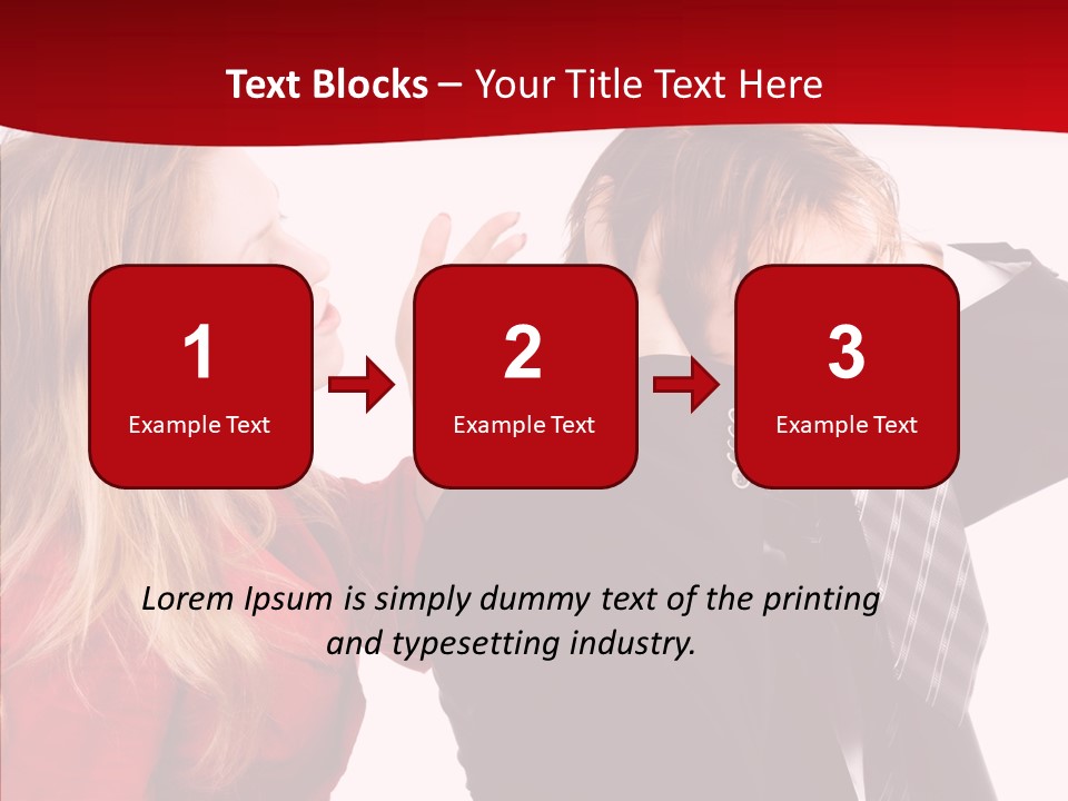 Rage Bite Conflict PowerPoint Template