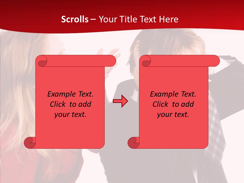 Rage Bite Conflict PowerPoint Template