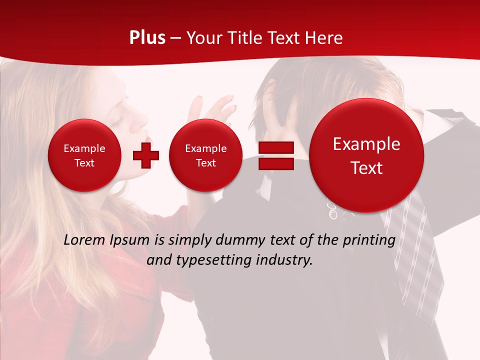 Rage Bite Conflict PowerPoint Template