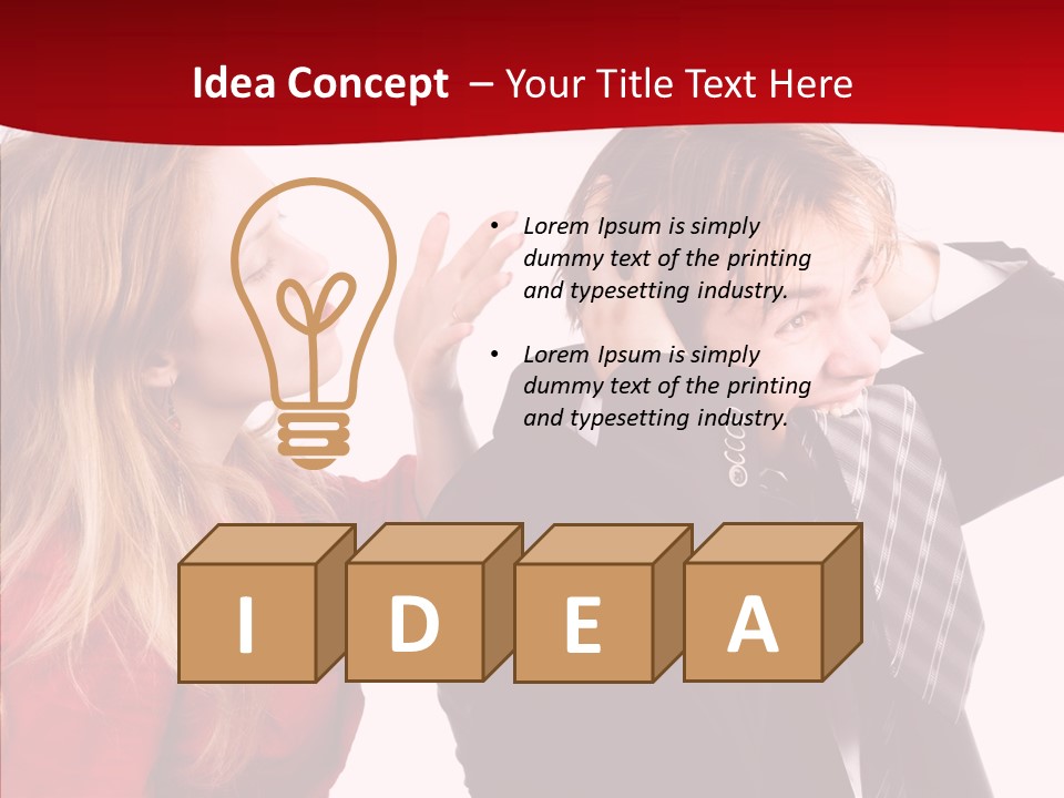 Rage Bite Conflict PowerPoint Template