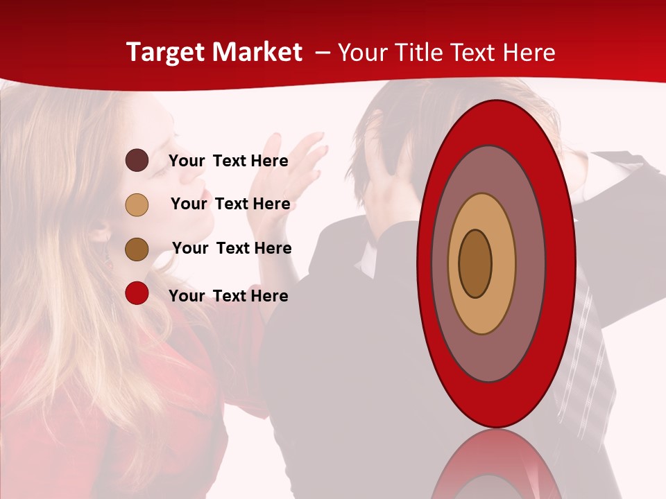 Rage Bite Conflict PowerPoint Template