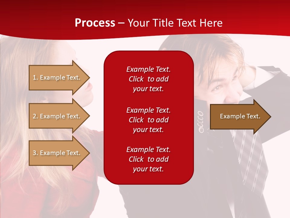 Rage Bite Conflict PowerPoint Template