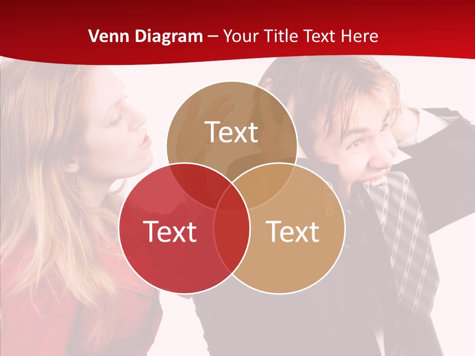 Rage Bite Conflict PowerPoint Template