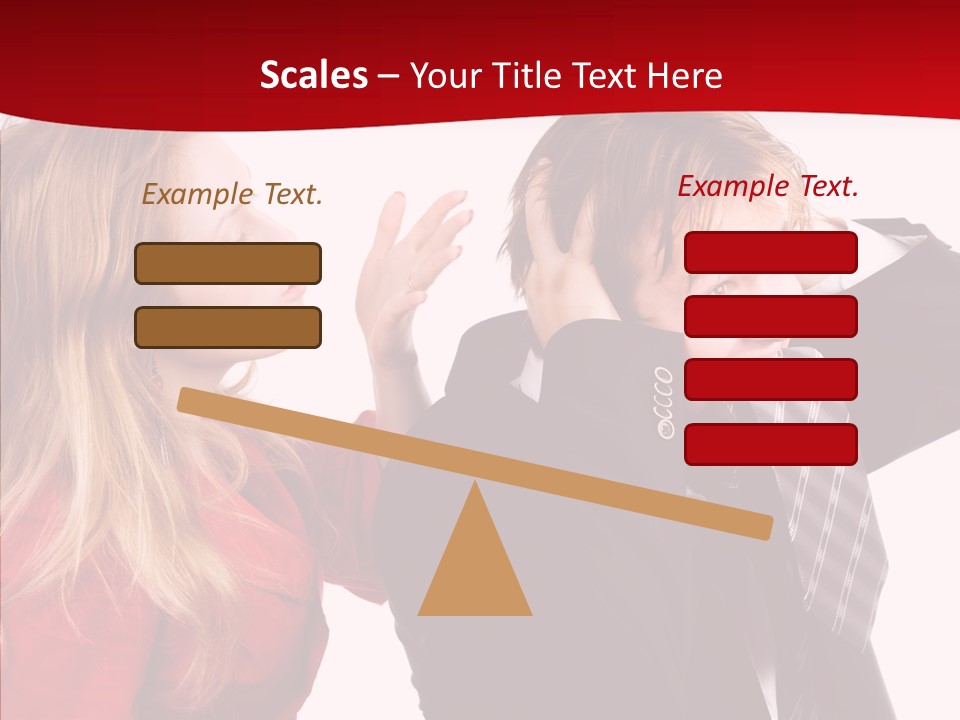 Rage Bite Conflict PowerPoint Template