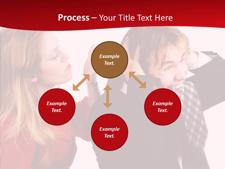 Rage Bite Conflict PowerPoint Template