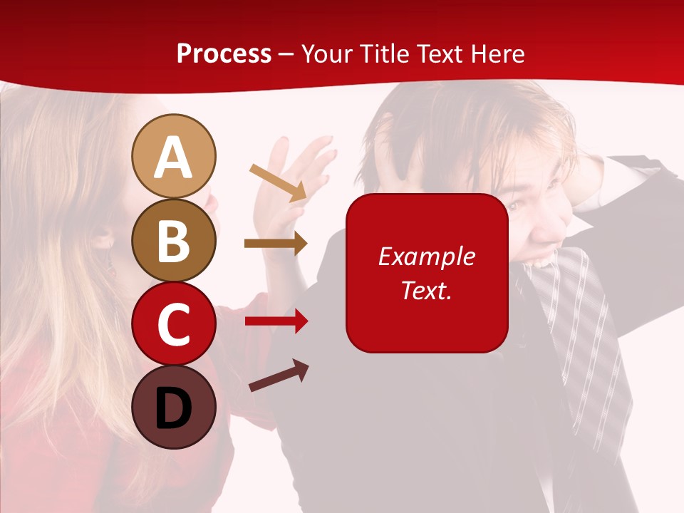 Rage Bite Conflict PowerPoint Template