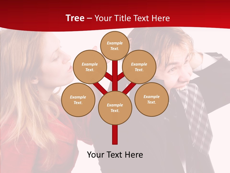 Rage Bite Conflict PowerPoint Template