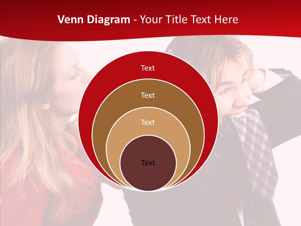 Rage Bite Conflict PowerPoint Template