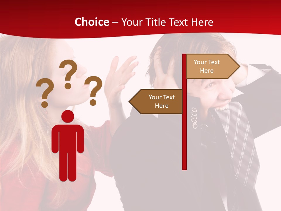 Rage Bite Conflict PowerPoint Template