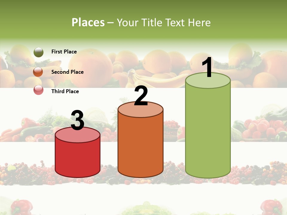 Fresh Garden Isolated PowerPoint Template