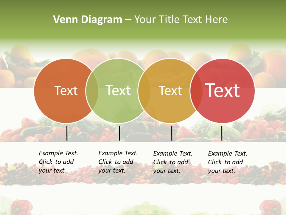 Fresh Garden Isolated PowerPoint Template