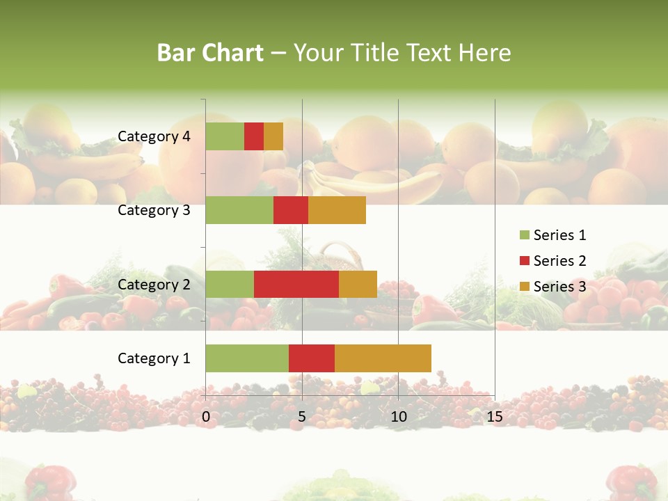 Fresh Garden Isolated PowerPoint Template