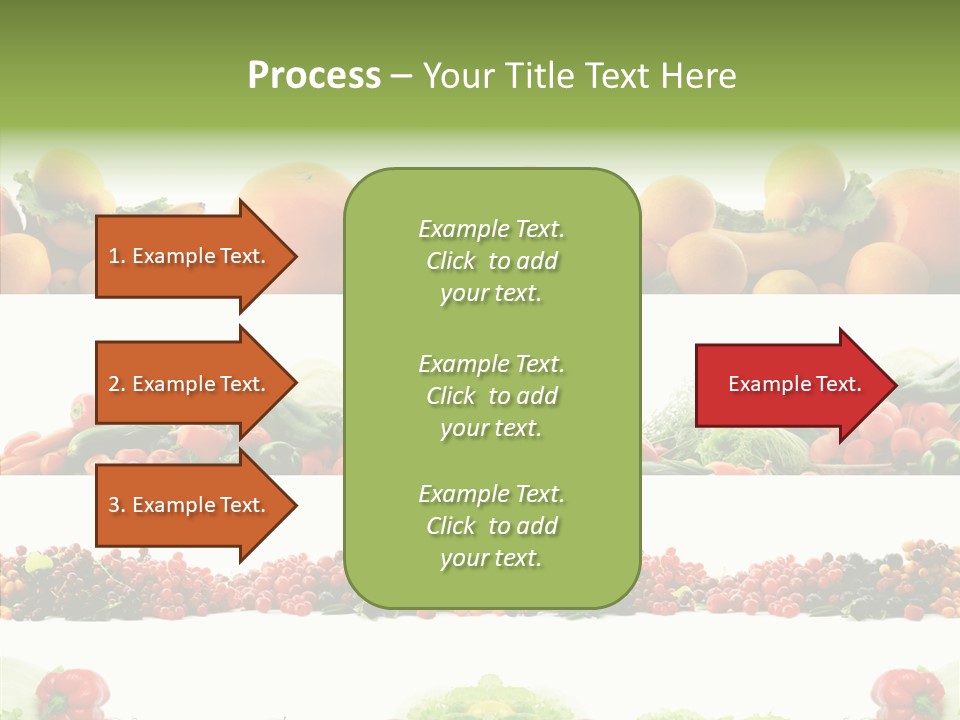 Fresh Garden Isolated PowerPoint Template