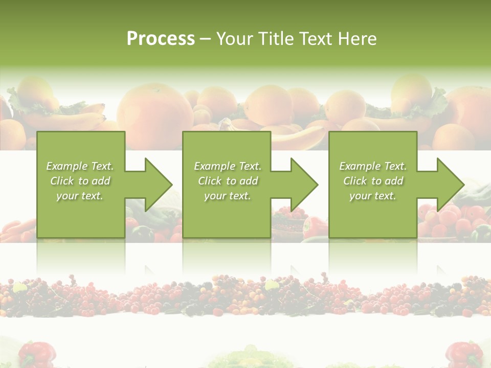 Fresh Garden Isolated PowerPoint Template