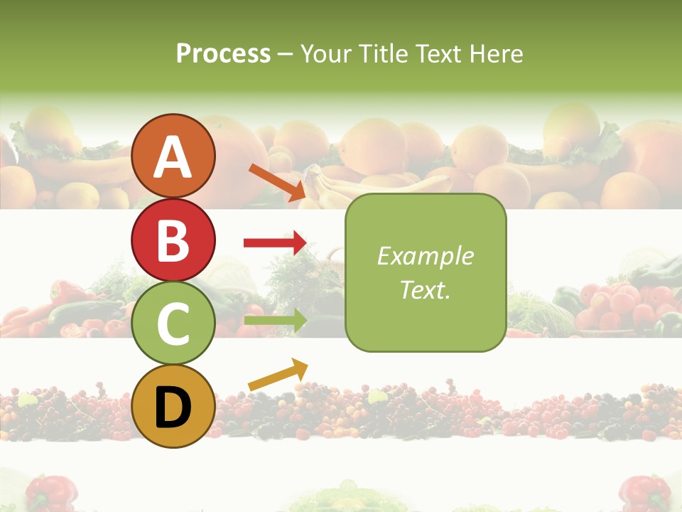 Fresh Garden Isolated PowerPoint Template