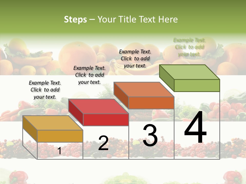 Fresh Garden Isolated PowerPoint Template
