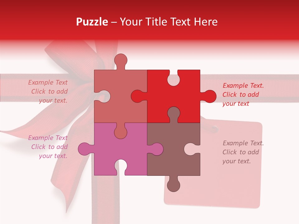 Nobody Background Knot PowerPoint Template