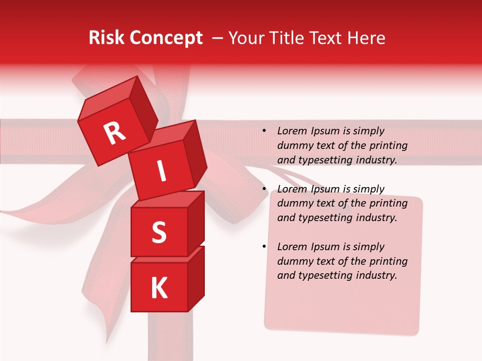 Nobody Background Knot PowerPoint Template