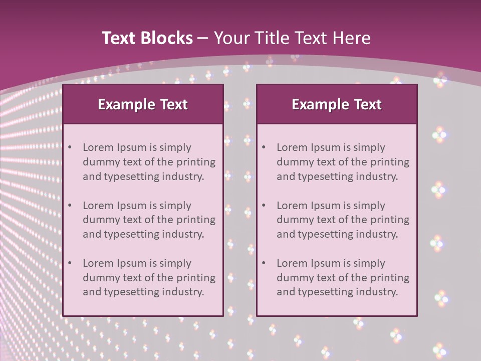 Bigger Connection Nightclub PowerPoint Template