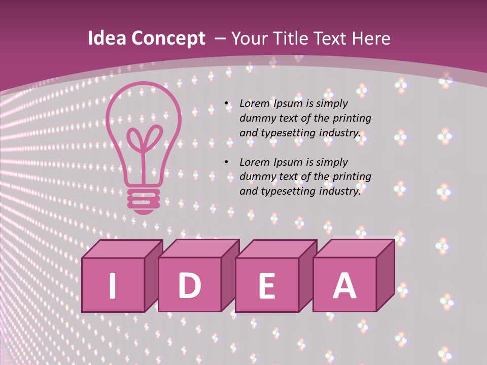 Bigger Connection Nightclub PowerPoint Template