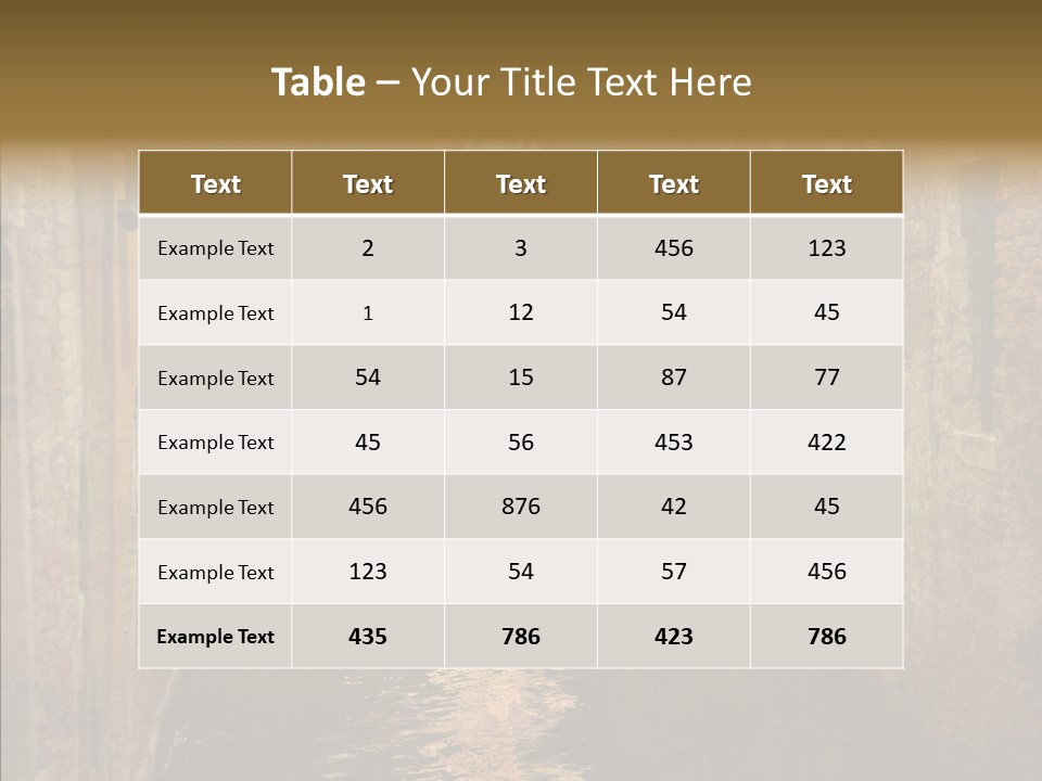 Vintage Stained Gondolier PowerPoint Template