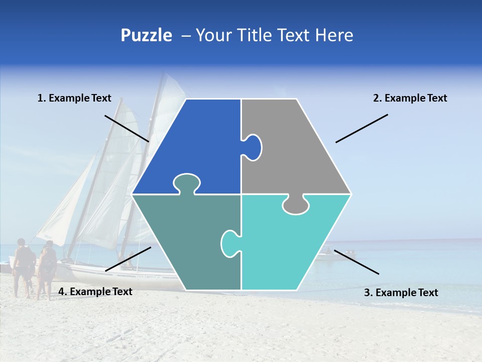 Varadaro Turquoise Vacation PowerPoint Template